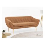 Sofa PIRS 3 - pomarańczowy, struktura