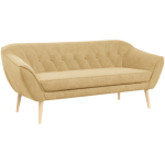 Sofa PIRS 3 - musztardowy, struktura