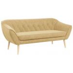Sofa PIRS 3 - musztardowy, struktura
