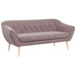 Sofa PIRS 3 - różowy, struktura