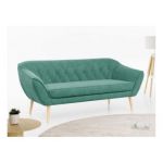 Sofa PIRS 3 - ciemnozielony, struktura