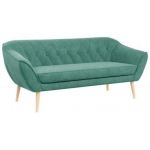 Sofa PIRS 3 - ciemnozielony, struktura
