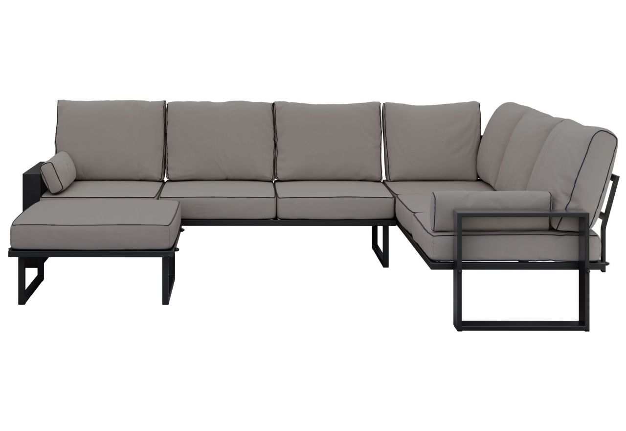 Zestaw metalowych mebli ogrodowych ELBA Z4 - szary