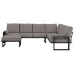 Zestaw metalowych mebli ogrodowych ELBA Z4 - szary