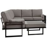 Zestaw metalowych mebli ogrodowych ELBA Z4 - szary