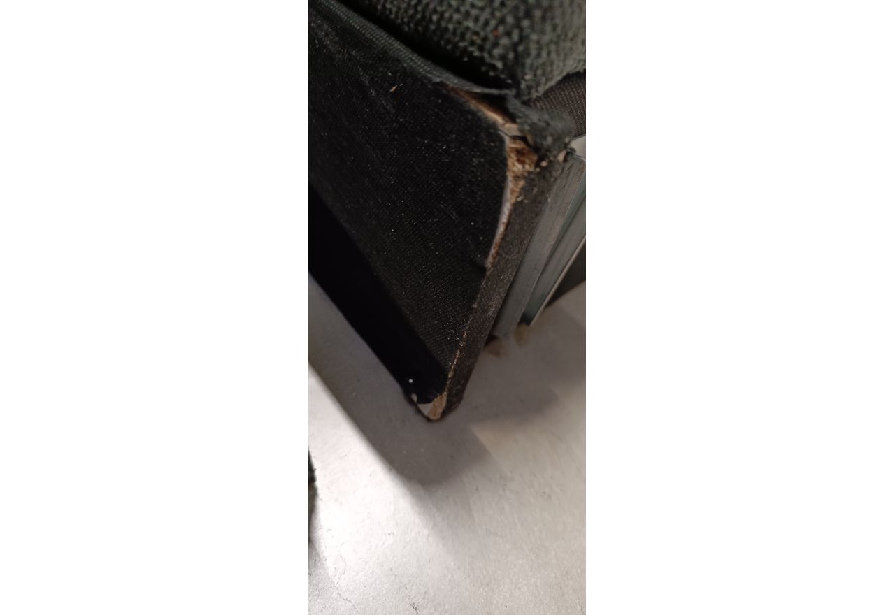 Łóżko kontynentalne MILEN 200x200 - Matana 05 - ciemny szary - OUTLETU