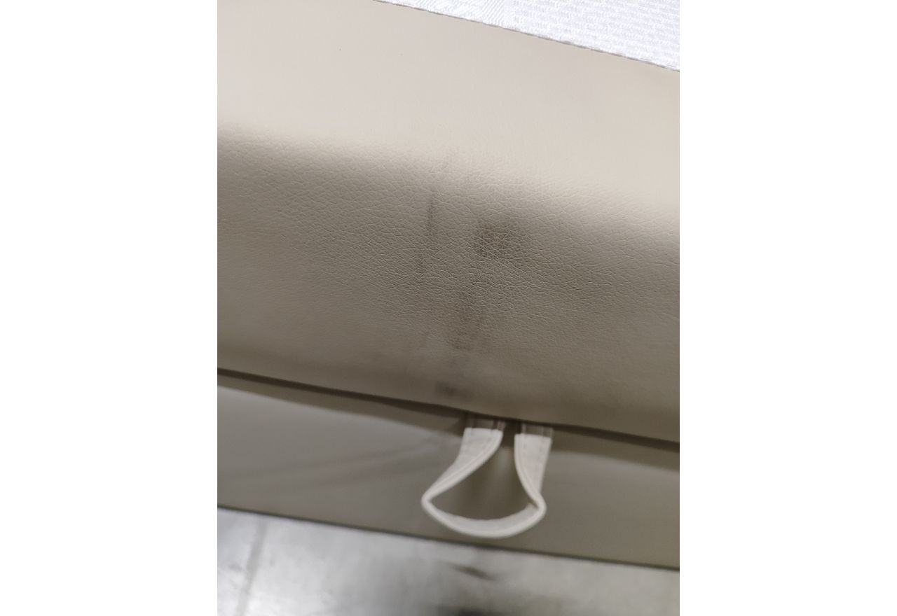 Łóżko kontynentalne GOLD 5 160x200 - Soft 33 - kremowa ekoskóra - OUTLETU