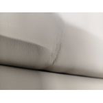 Łóżko kontynentalne GOLD 5 160x200 - Soft 33 - kremowa ekoskóra - OUTLETU