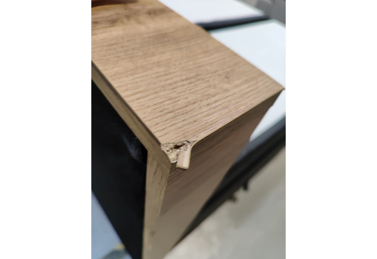 Łóżko kontynentalne VENETO KING 180x200 - Soft 11 - czarna ekoskóra - OUTLETU