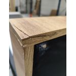 Łóżko kontynentalne VENETO KING 180x200 - Soft 11 - czarna ekoskóra - OUTLETU