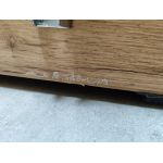 Łóżko kontynentalne VENETO KING 180x200 - Soft 11 - czarna ekoskóra - OUTLETU