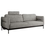 Sofa SALENTO - jasnoszary, struktura