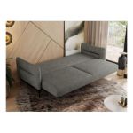 Sofa SALENTO - szary, struktura