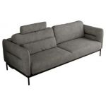 Sofa SALENTO - szary, struktura