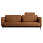 Sofa SALENTO - pomarańczowy, struktura