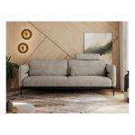 Sofa SALENTO - beżowy, struktura