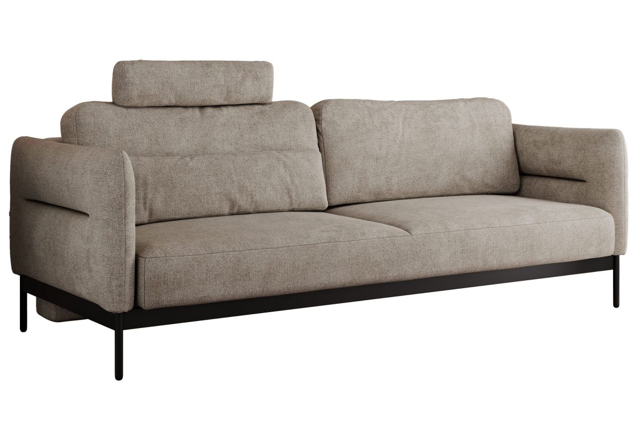 Sofa SALENTO - beżowy, struktura