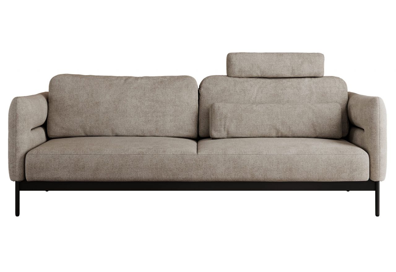 Sofa SALENTO - beżowy, struktura