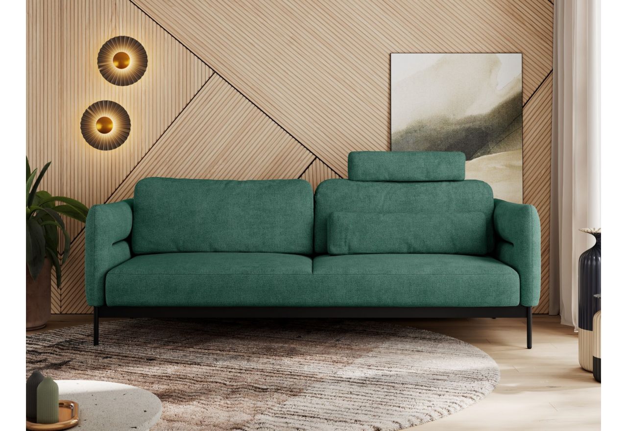 Sofa SALENTO - zielony, struktura