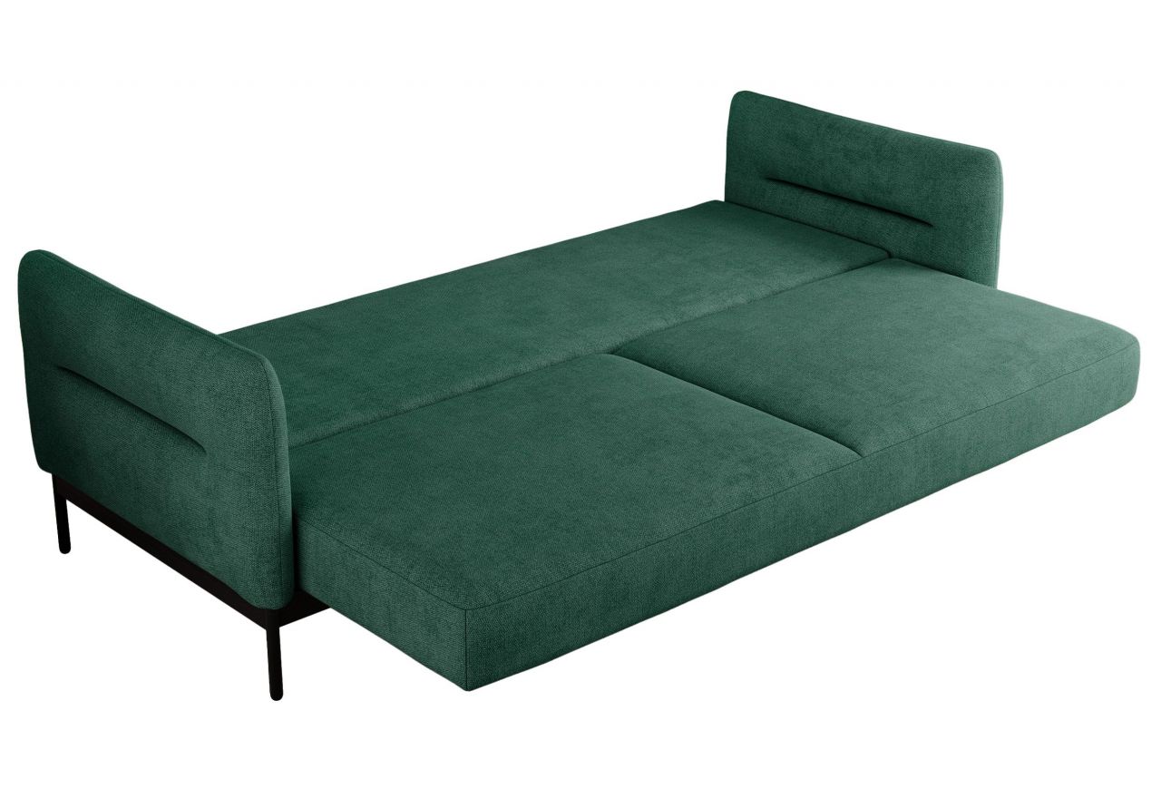 Sofa SALENTO - zielony, struktura