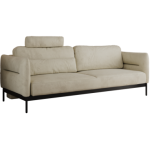 Sofa SALENTO - beżowy, welwet