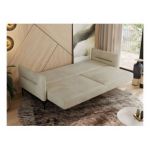 Sofa SALENTO - beżowy, welwet