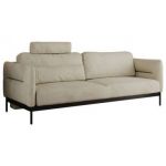 Sofa SALENTO - beżowy, welwet