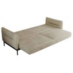 Sofa SALENTO - beżowy, welwet