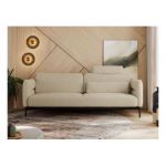 Sofa SALENTO - beżowy, boucle