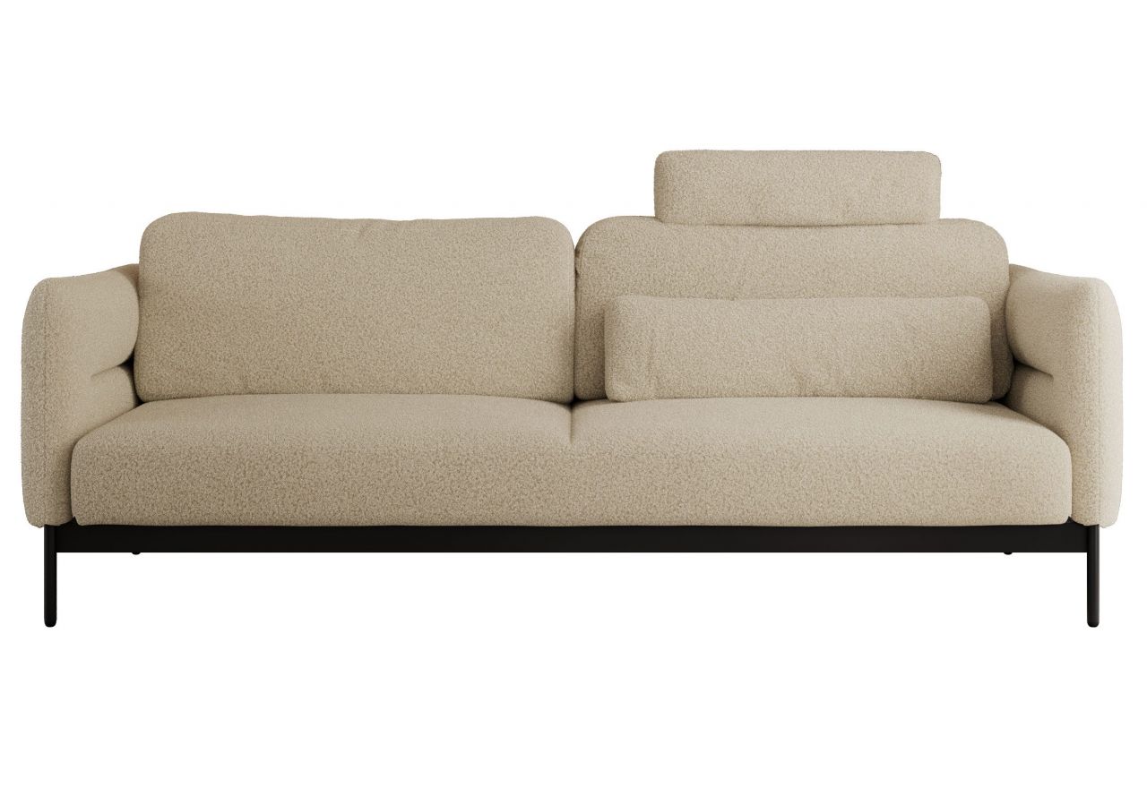 Sofa SALENTO - beżowy, boucle