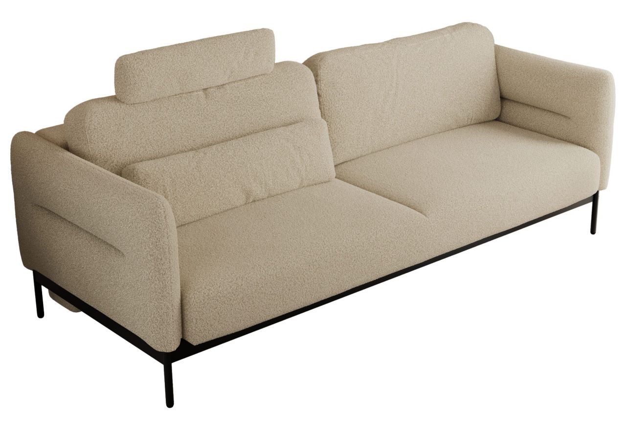 Sofa SALENTO - beżowy, boucle