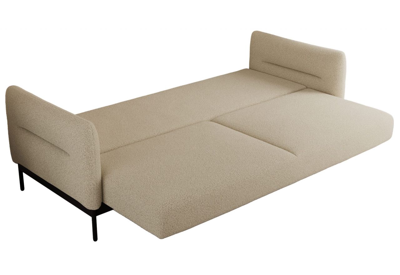 Sofa SALENTO - beżowy, boucle
