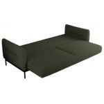 Sofa SALENTO - ciemnozielony, boucle