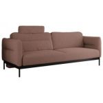 Sofa SALENTO - różowy, boucle