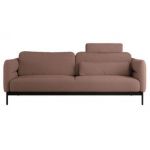 Sofa SALENTO - różowy, boucle