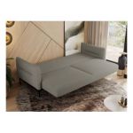Sofa SALENTO - szary, boucle