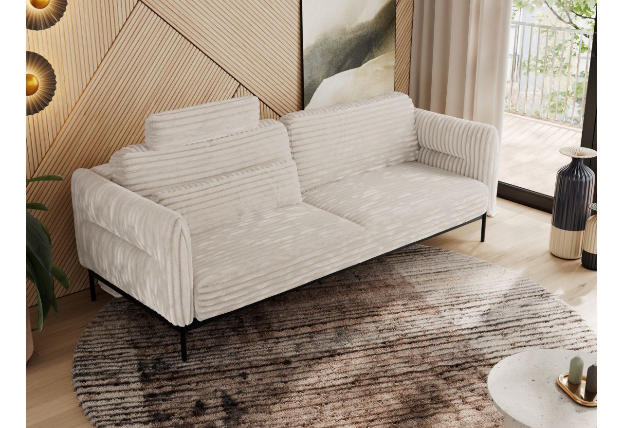 Sofa SALENTO - beżowy, sztruks