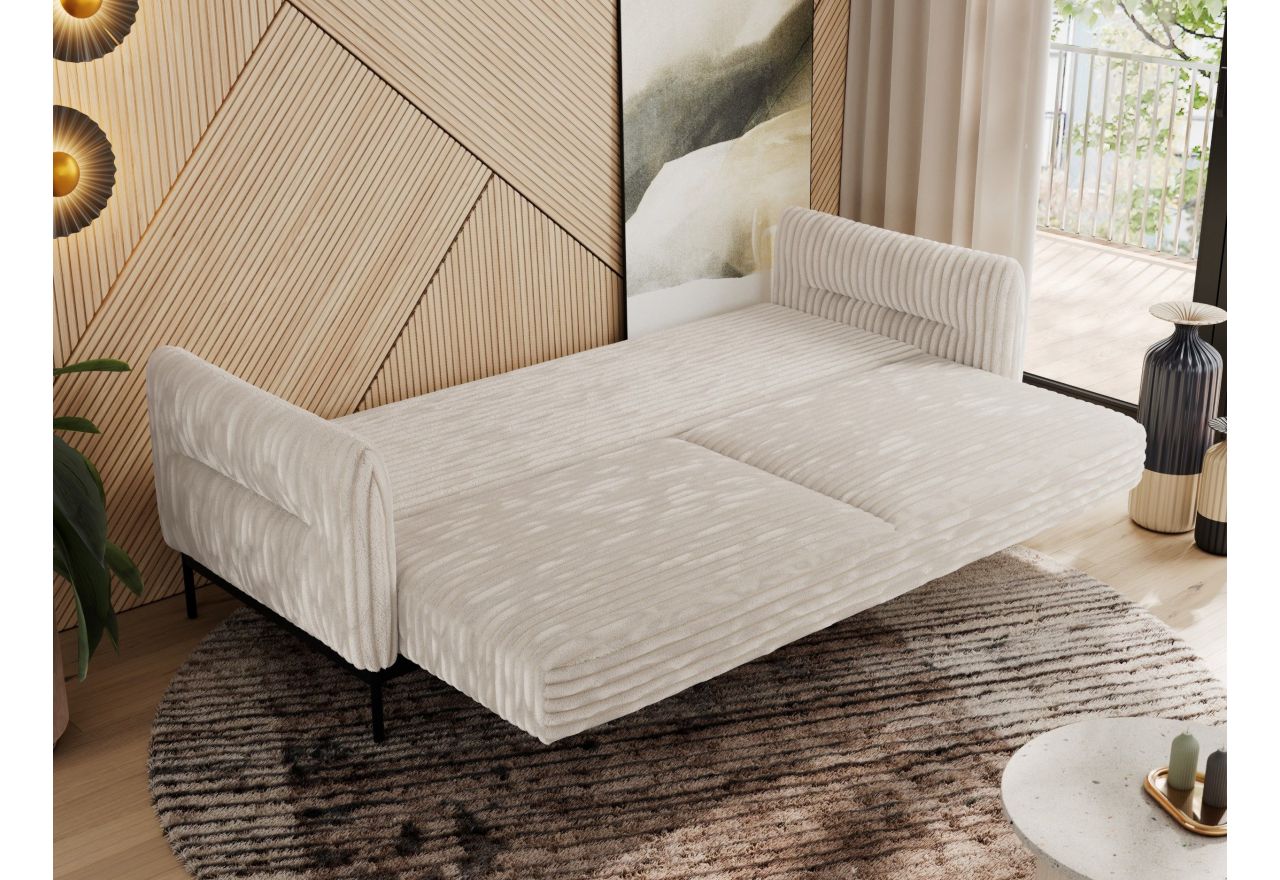 Sofa SALENTO - beżowy, sztruks