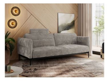 Sofa SALENTO - jasnobrązowy, sztruks