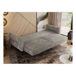 Sofa SALENTO - jasnobrązowy, sztruks