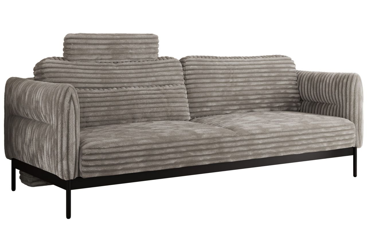 Sofa SALENTO - jasnobrązowy, sztruks