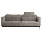 Sofa SALENTO - jasnobrązowy, sztruks