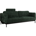 Sofa SALENTO - ciemnozielony, sztruks