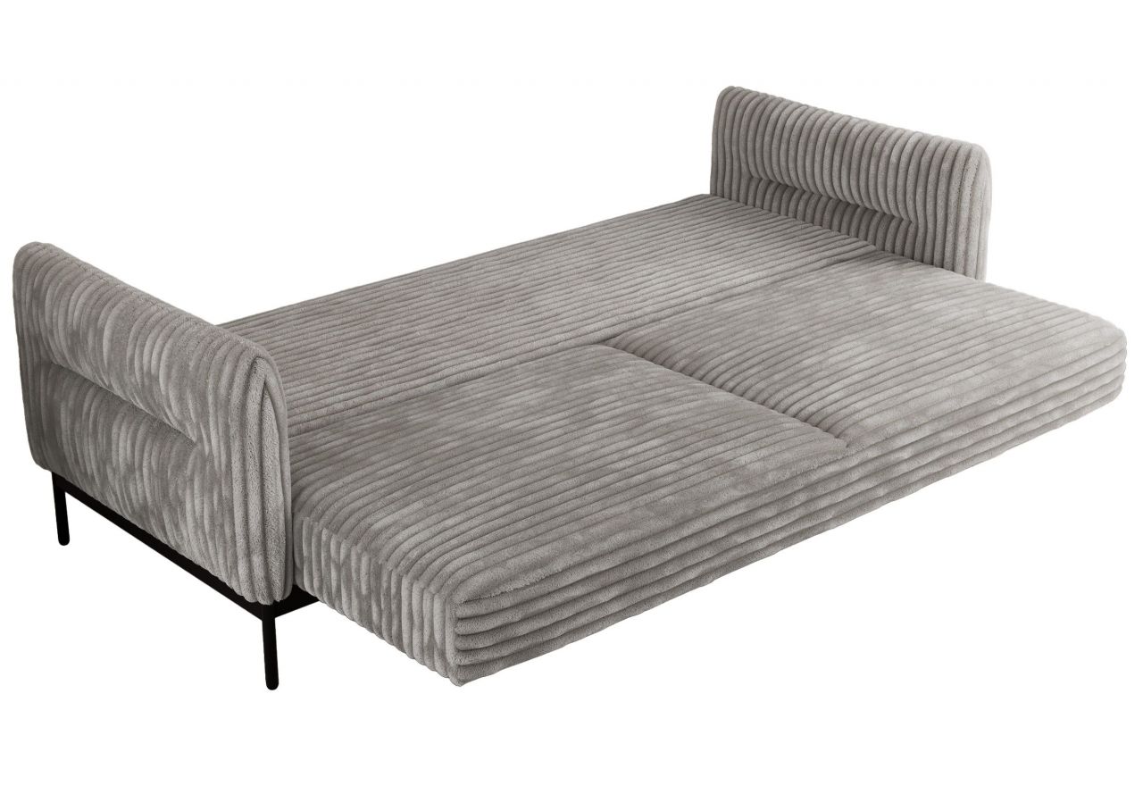 Sofa SALENTO - jasnoszary, sztruks