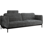 Sofa SALENTO - szary, sztruks