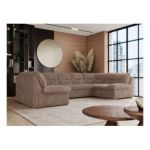 Narożnik COMODO U - Tilia 17 - brązowy - OUTLETU