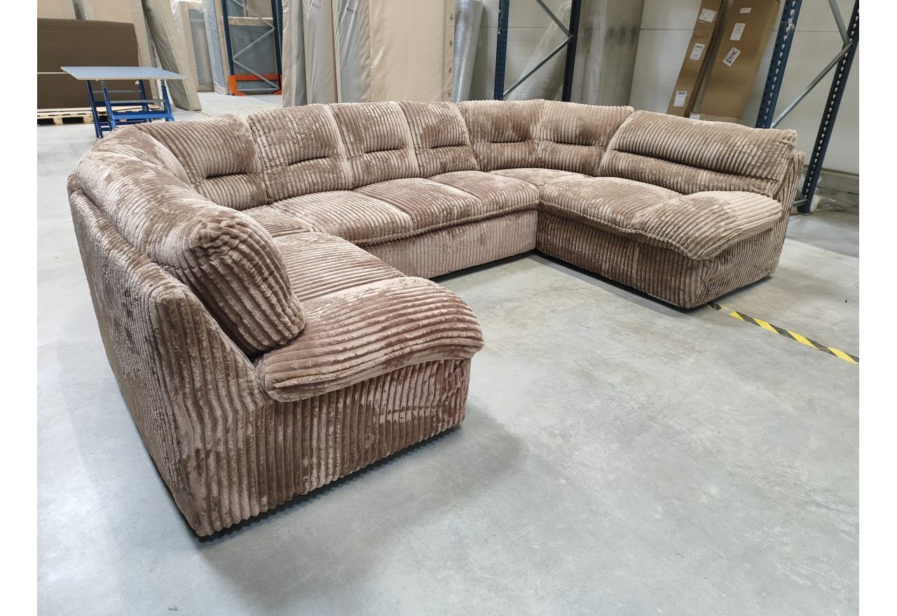 Narożnik COMODO U - Tilia 17 - brązowy - OUTLETU