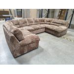 Narożnik COMODO U - Tilia 17 - brązowy - OUTLETU