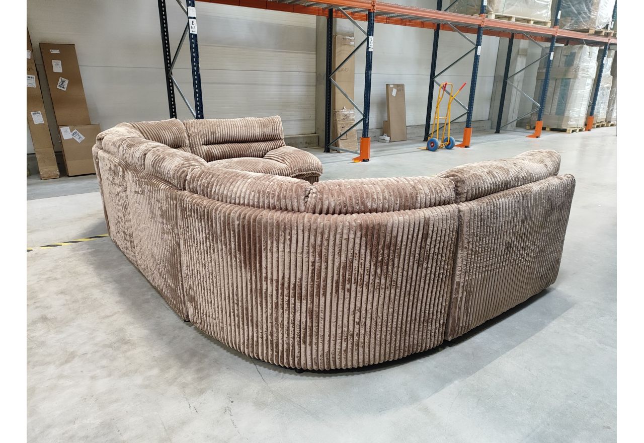 Narożnik COMODO U - Tilia 17 - brązowy - OUTLETU