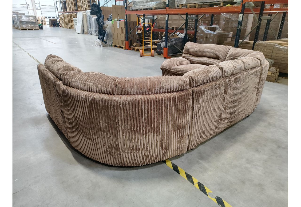 Narożnik COMODO U - Tilia 17 - brązowy - OUTLETU